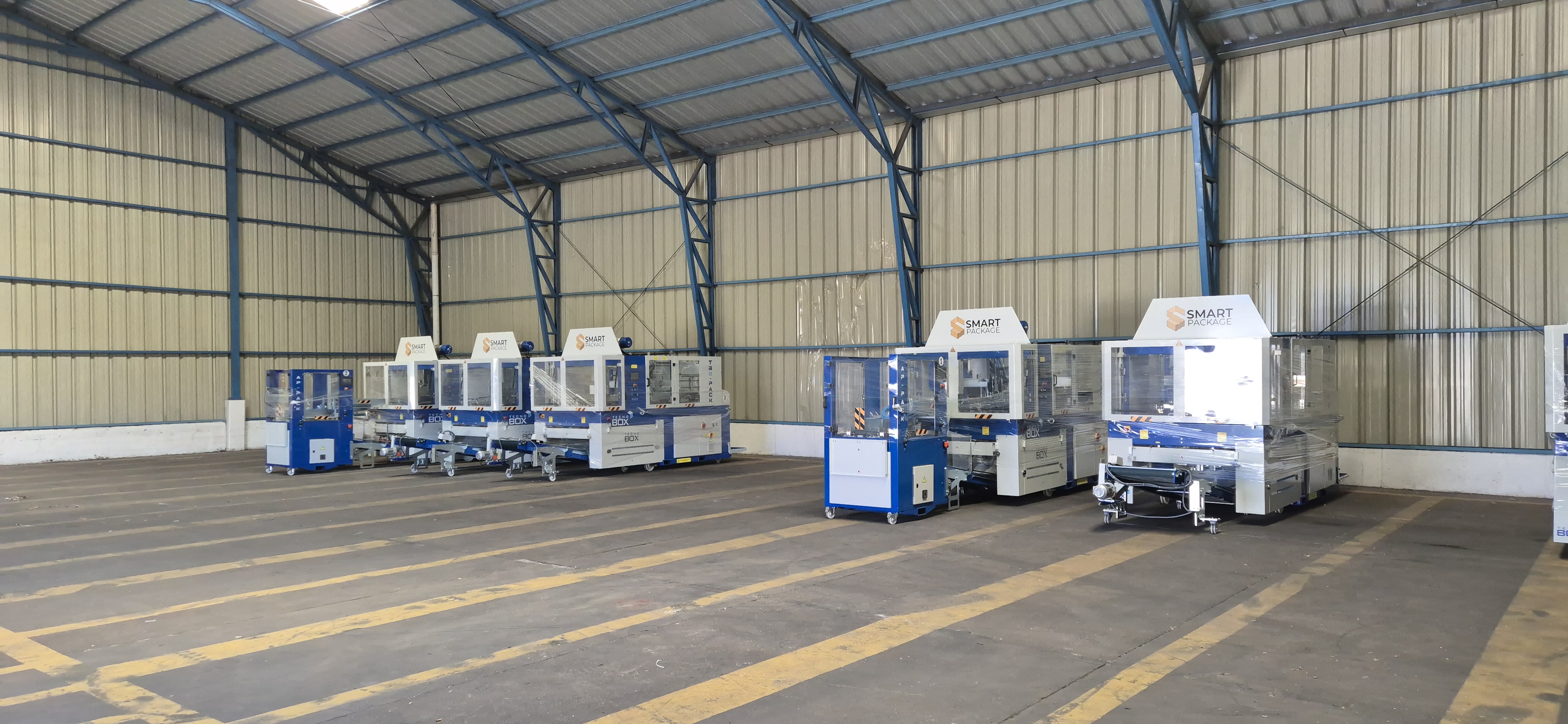 Planta de armado de cajas Smart Package